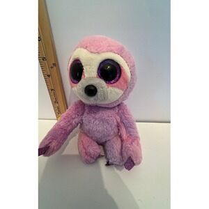 Ty Beanie Boos Pink Sloth Plush Toy
